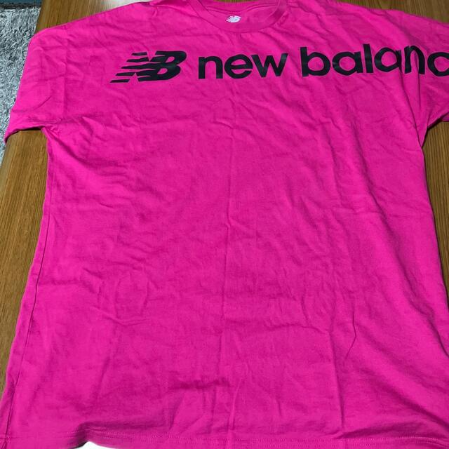 New Balance(ニューバランス)のニューバランスピンクTシャツ新品 メンズのトップス(Tシャツ/カットソー(半袖/袖なし))の商品写真