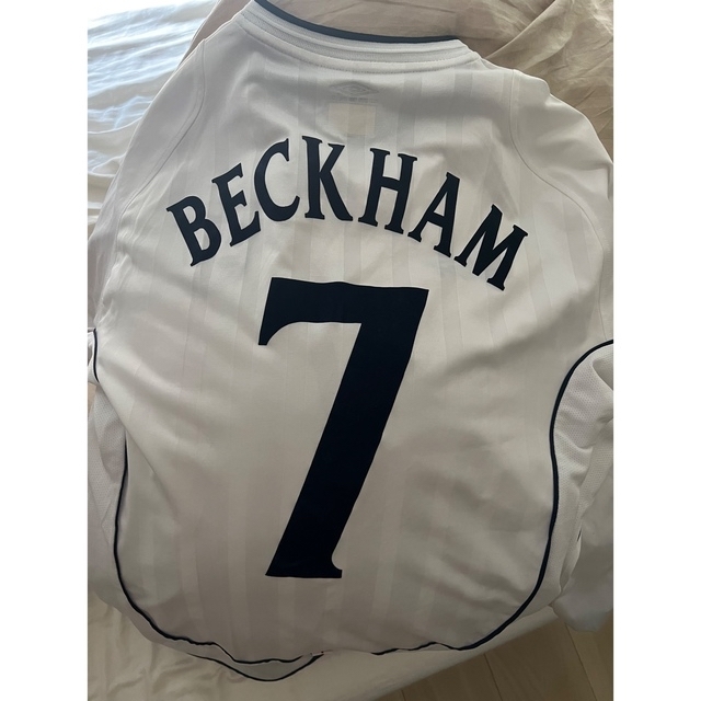 Beckham イングランド代表2002オーセンティックユニフォーム長袖