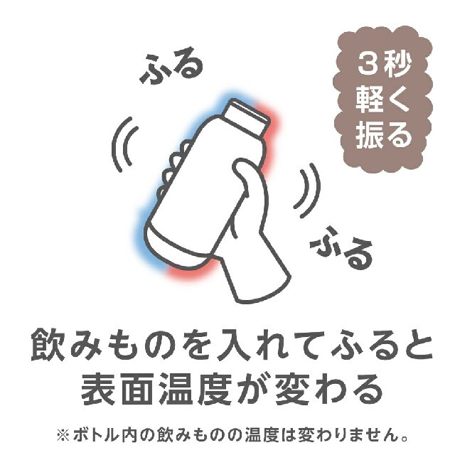 ON℃ZONEふるふるボトル ゴールド 420ml インテリア/住まい/日用品のインテリア/住まい/日用品 その他(その他)の商品写真