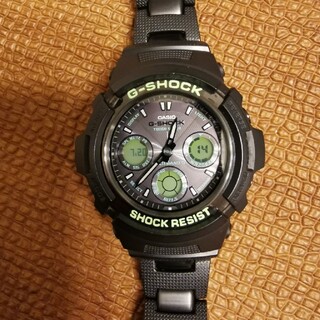 カシオ(CASIO)のタイムセール　美品 G-SHOCK 電波ｿｰﾗｰ AWG-100FC-1AJF(腕時計(アナログ))