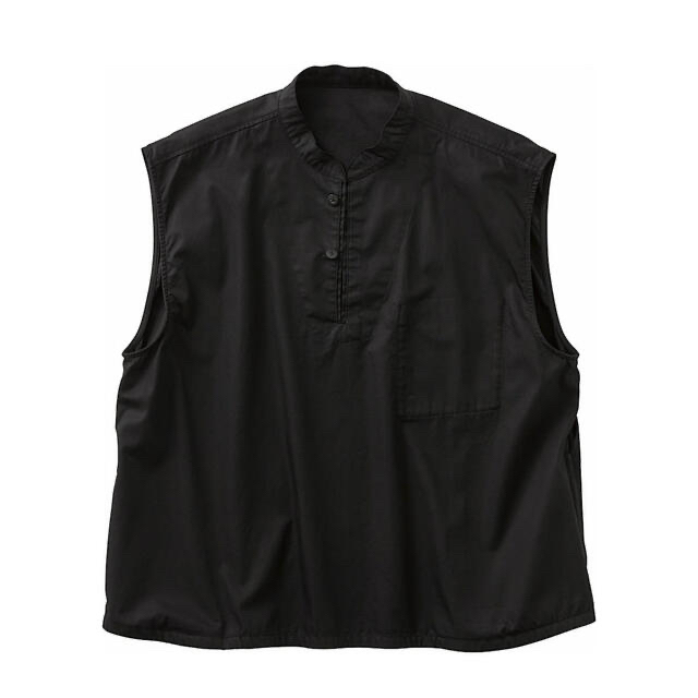 COMOLI(コモリ)のポータークラシック GABARDINE STAND COLLAR VEST メンズのトップス(ベスト)の商品写真