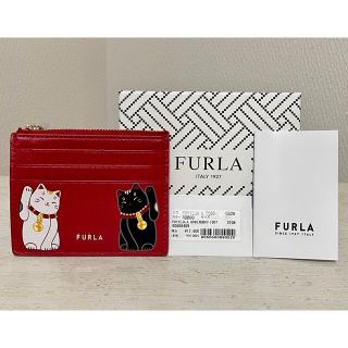 フルラ(Furla)の★超破格セール★ 新品未使用　FURLA 招き猫　カードケース(名刺入れ/定期入れ)