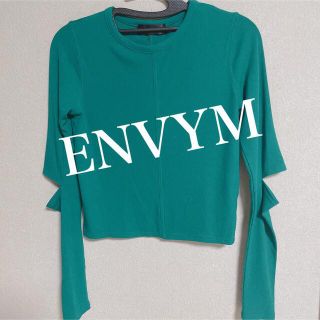 アンビー(ENVYM)の定価5千円　カットオフトップス(Tシャツ/カットソー(七分/長袖))