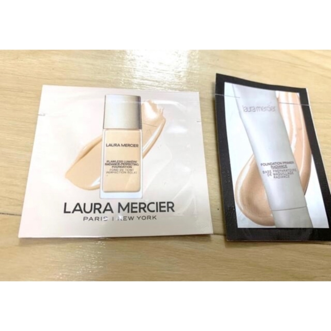 laura mercier(ローラメルシエ)の2/22〆◎資生堂ローラメルシエリキッドファンデーション試供品サンプルベース コスメ/美容のベースメイク/化粧品(ファンデーション)の商品写真