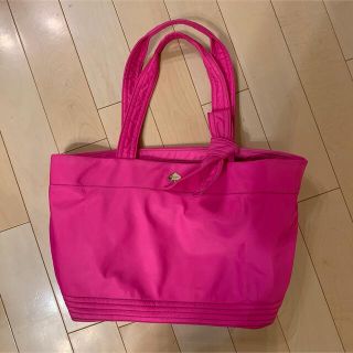 【新品未使用】 Katespade 無地トートバッグ　茶色　大容量　マザーバッグ