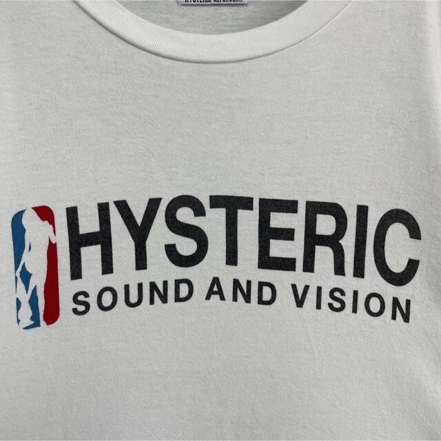 最高デザイン】ヒステリックグラマー センターロゴ入りtシャツ