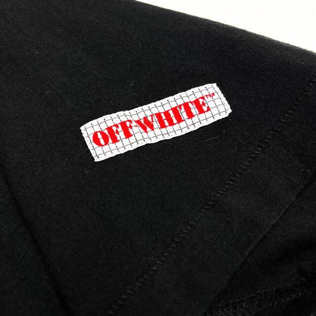 OFF WHITE / オフホワイト / クロスアローロゴ Tシャツ 黒 XL 6