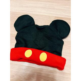 ディズニー(Disney)のディズニー　ミッキーマウス　ニット帽(ニット帽/ビーニー)
