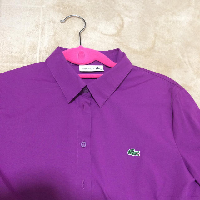 LACOSTE(ラコステ)の美品ラコステ☆シャツ レディースのトップス(シャツ/ブラウス(半袖/袖なし))の商品写真