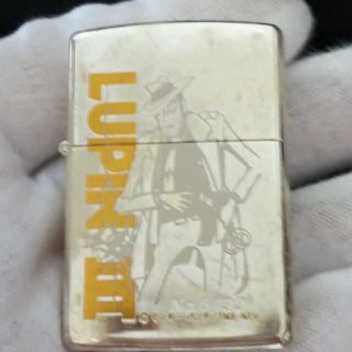 ジッポー(ZIPPO)のzippo ルパン三世シリーズ 銭形警部デザイン シリアルナンバー入り(タバコグッズ)