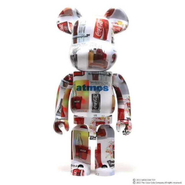 BE@RBRICK(ベアブリック)の●BE@RBRICK atmos × Coca-Cola 1000% エンタメ/ホビーのフィギュア(その他)の商品写真