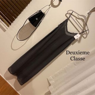 ドゥーズィエムクラス(DEUXIEME CLASSE)のドゥーズィエムクラス　キャミソールワンピース 麻(ロングワンピース/マキシワンピース)