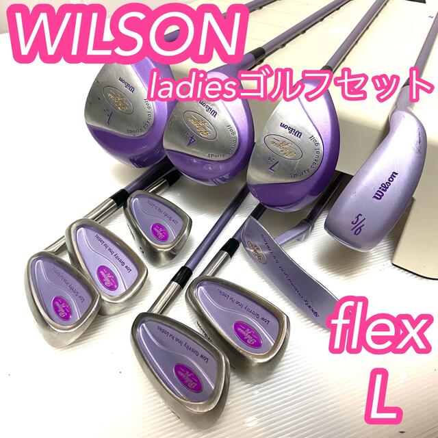 初心者おすすめ！WILSON Palcess fl レディースゴルフセット