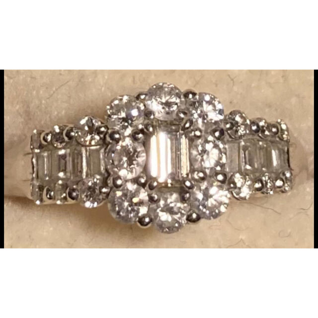 ラッピング不可】 JEWELRY TSUTSUMI ブラウンダイヤモンドリング pt900