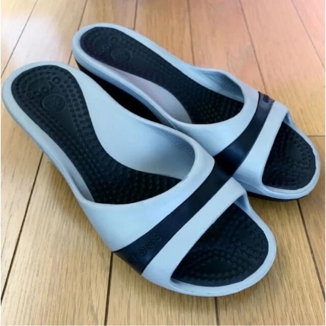 crocs クロックス ◇ ササリー ウェッジサンダル W7 ミュール | www