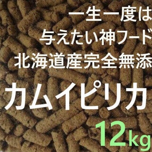 ペットフードカムイピリカ12kg（3kg4袋）一生一度は与えたい神フード