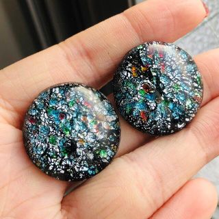 アッシュペーフランス(H.P.FRANCE)のGLASS EARRING ガラス 硝子 ピアス イヤリング(ピアス)