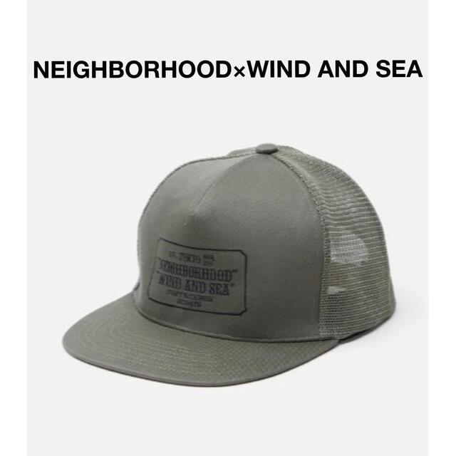 NEIGHBORHOOD×WIND AND SEA  NHWDS /C-CAP