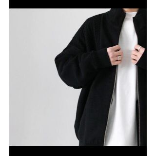 コモリ(COMOLI)のattic/YASHIKI exclusive zip up blouson(ブルゾン)