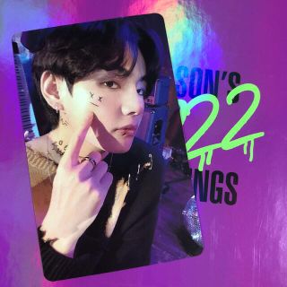 ボウダンショウネンダン(防弾少年団(BTS))のBTS シーグリ　2022 テテ トレカ　V テヒョン　PHOTOCARD(アイドルグッズ)