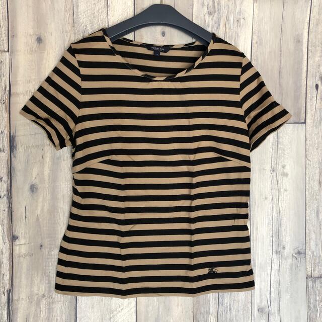 BURBERRY(バーバリー)の☆バーバリーブルーレーベル☆ボーダーＴシャツ☆ レディースのトップス(Tシャツ(半袖/袖なし))の商品写真