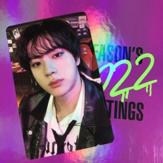 ボウダンショウネンダン(防弾少年団(BTS))のBTS シーグリ　2022 ジン　トレカ　JIN PHOTOCARD(アイドルグッズ)