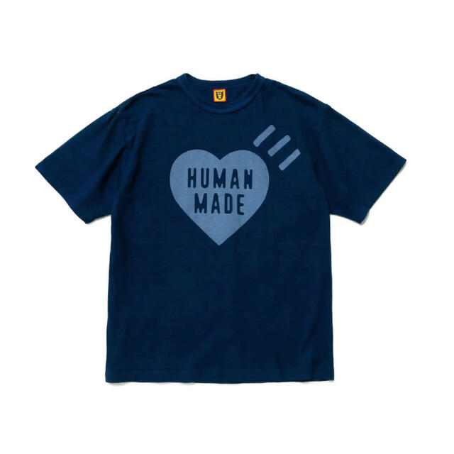 HUMAN MADE INDIGO T-SHIRT #1 "Navy" XXLNavyサイズ