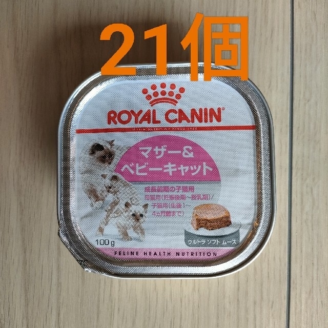 ROYAL CANIN(ロイヤルカナン)のロイヤルカナン　マザー＆ベビーキャット　100g×21個 その他のペット用品(ペットフード)の商品写真