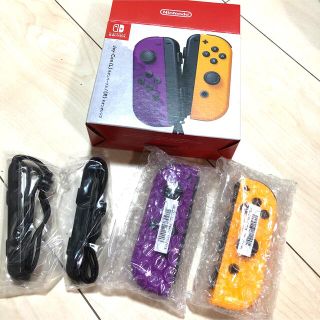 ニンテンドースイッチ(Nintendo Switch)のJoy-Con   新品　 訳あり　　ネオンパープル、ネオンオレンジ(その他)