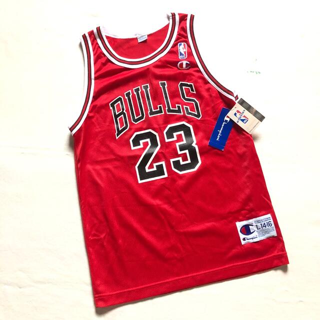 デッドストック NBA champion bulls jordan 23 タンク | フリマアプリ ラクマ