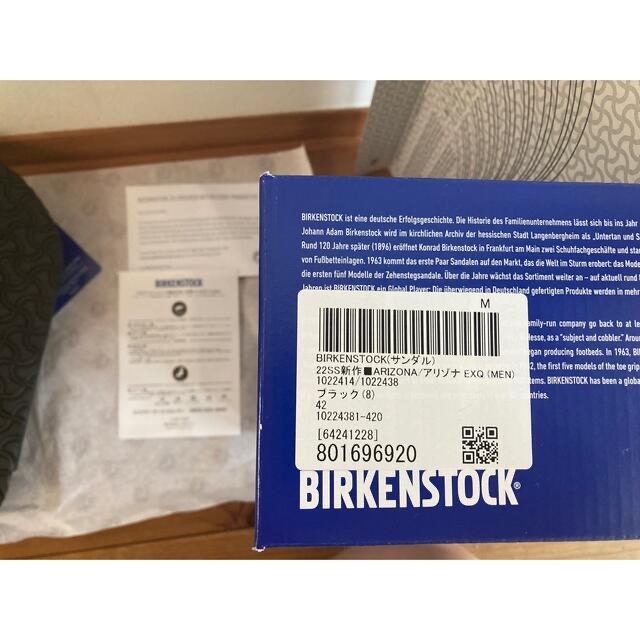 BIRKENSTOCK(ビルケンシュトック)のBIRKENSTOCK  アリゾナ42 メンズの靴/シューズ(サンダル)の商品写真