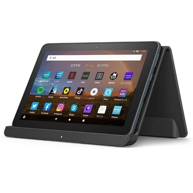 Fire HD 8 Plus　64GB　充電スタンド　フィルム　新品　3点セット