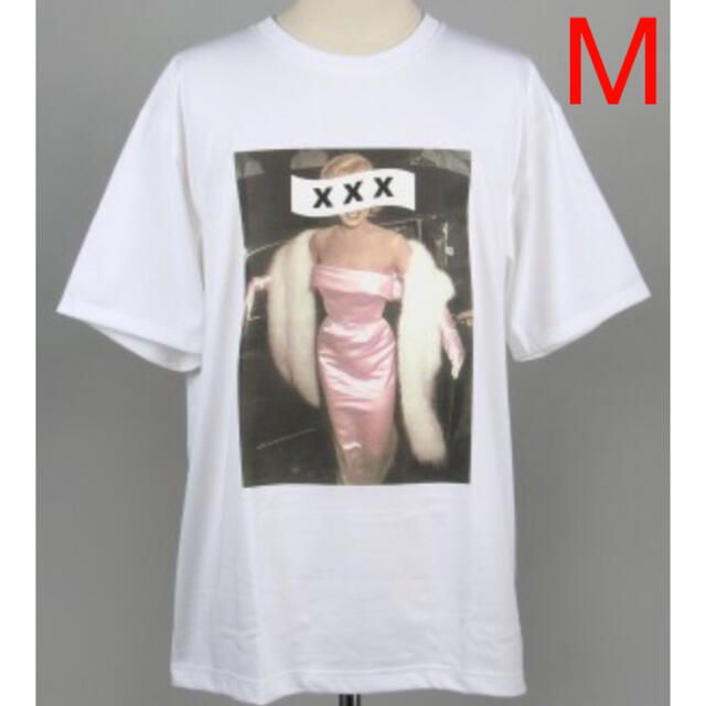 新品 GOD SELECTION XXX マリリン・モンロー Tシャツ M 白 www ...