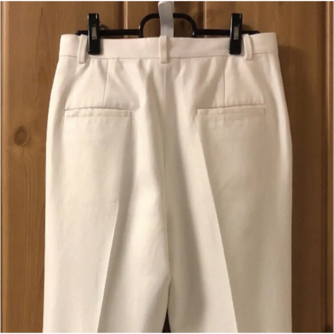 mina perhonen「sää」テーパードパンツwhite 36 贅沢品 9240円引き www