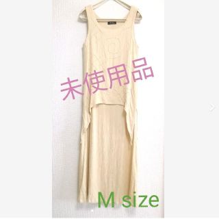 ノースリーブワンピース　 M size   未使用品(ロングワンピース/マキシワンピース)