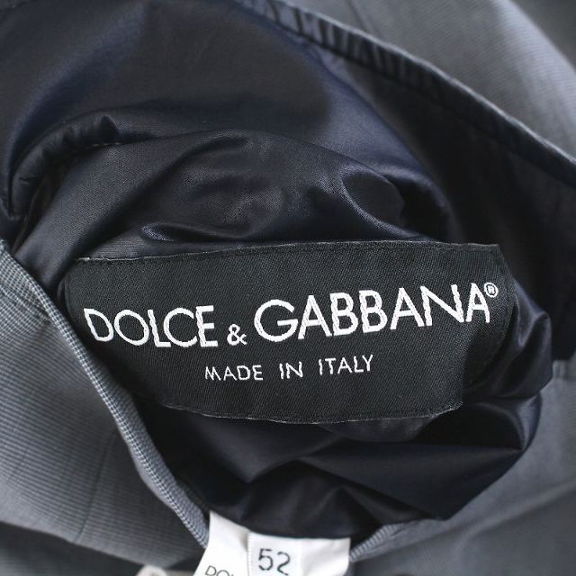 DOLCE&GABBANA(ドルチェアンドガッバーナ)のドルチェ&ガッバーナ リバーシブル テーラードジャケット 2B 52 青 紺 メンズのジャケット/アウター(テーラードジャケット)の商品写真