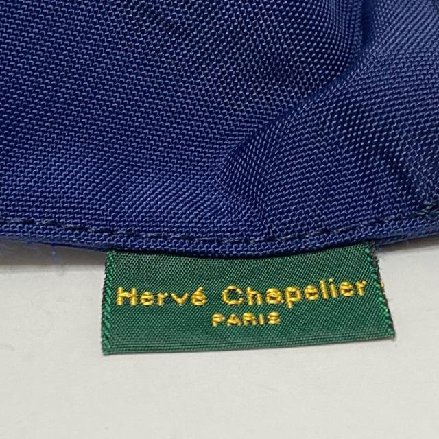 Herve Chapelier(エルベシャプリエ)のエルベシャプリエ ポーチ ネイビー Nライン レディースのファッション小物(ポーチ)の商品写真