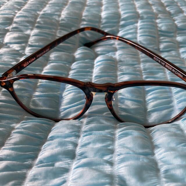 MUJI (無印良品)(ムジルシリョウヒン)の無印　ブルーライトカットメガネ・ボストン型 レディースのファッション小物(サングラス/メガネ)の商品写真