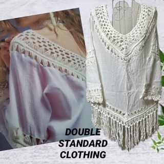 ダブルスタンダードクロージング(DOUBLE STANDARD CLOTHING)のダブルスタンダードクロージング   クロシェ楊流ブラウス (シャツ/ブラウス(長袖/七分))