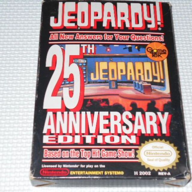 ファミリーコンピュータ - FC★JEOPARDY 25TH ANNIVERSARY EDITION NES