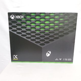 エックスボックス(Xbox)の【新品未開封】 Xbox Series X 1TB 本体 RRT-00015(家庭用ゲーム機本体)