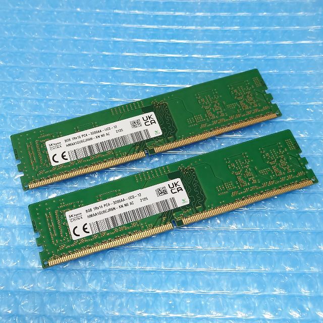 3200MHz規格SKhynix 16GB (8GBx2) DDR4-3200 (190