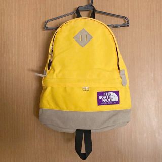 ザノースフェイス(THE NORTH FACE)の★未使用★ザノースフェイス パープルレーベル　デイパック　リュック　イエロー(リュック/バックパック)