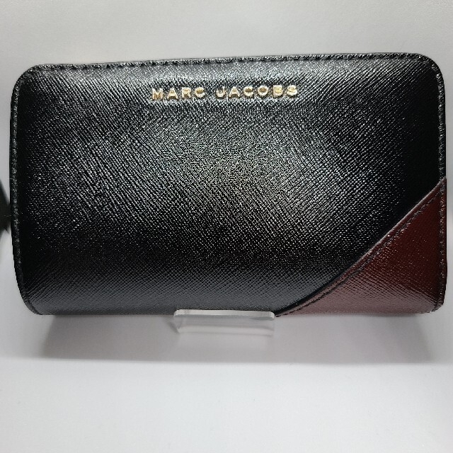 MARC JACOBS(マークジェイコブス)の極美品★MARC JACOBS★マークジェイコブス ブラック×ブラウン レディースのファッション小物(財布)の商品写真