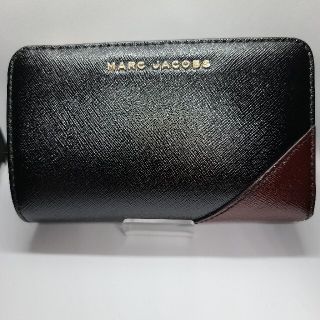 マークジェイコブス(MARC JACOBS)の極美品★MARC JACOBS★マークジェイコブス ブラック×ブラウン(財布)