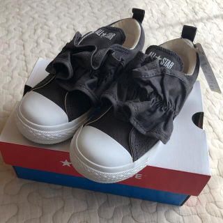 コンバース(CONVERSE)の☆新品☆コンバース　チャイルドオールスター　スリッポン　フリル　女の子(スニーカー)