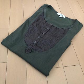 7分袖Tシャツ　レディース　XS(カットソー(長袖/七分))