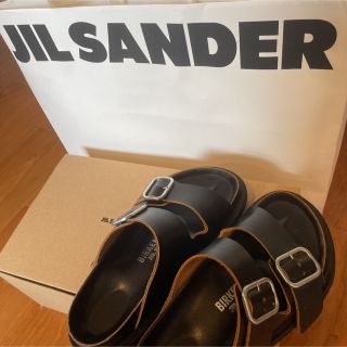 ジルサンダー(Jil Sander)のビルケン　ジルサンダー　コラボサンダル(サンダル)