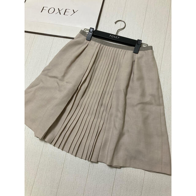 美品 foxey new york プリーツ スカート フォクシー - deletrica.com.br