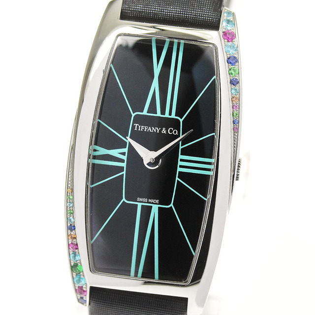 納得できる割引 Tiffany & Co. - 【TIFFANY&Co.】ティファニー ジェメア  Z6401.10.10G19A40G クォーツ レディース_694494 腕時計
